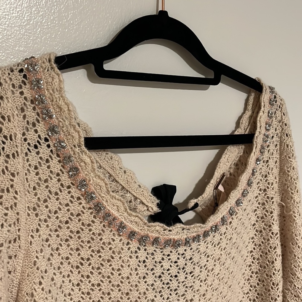 NWT Free People Boat Neck Sweater - Picture 2 of 6